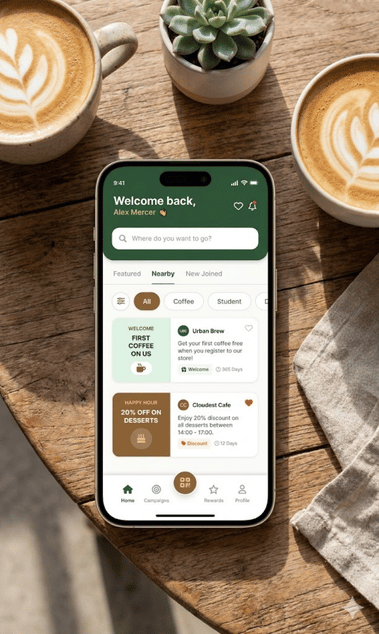Puntio App Interface